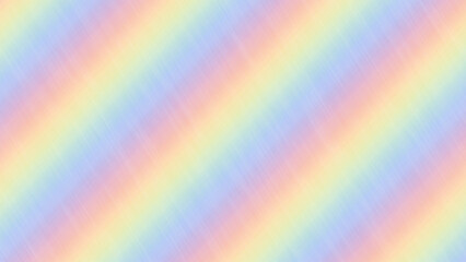 ぼかしたカラフルなパステルカラー虹色のストライプの背景