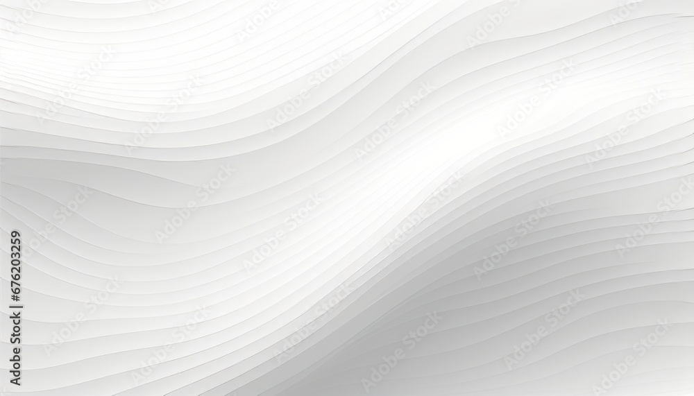 Poster seamless white monochrome abstract wave texture pattern background for design and decoration