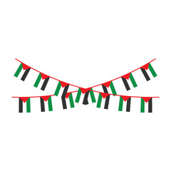 Palestine Element Independence Day Illustration Design Vector