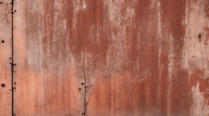 Rusty metal sheet, background.