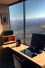 i want a new job working in a law firm at a pretty desk up high in the sky