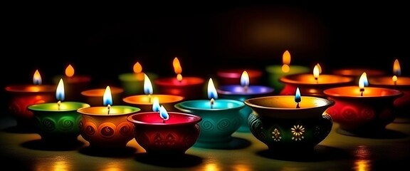 candles in the church