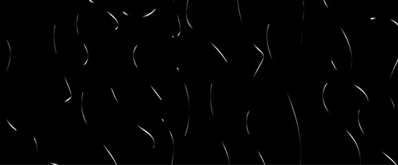 Vector black metallic glitter foil confetti background. - obrazy, fototapety, plakaty