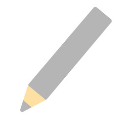 シンプルなグレーの色鉛筆