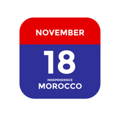 Holidays reminder november worldwide vector