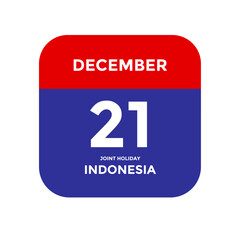 Holidays reminder december worldwide vector