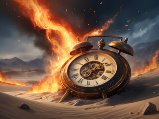 A concept of time burning