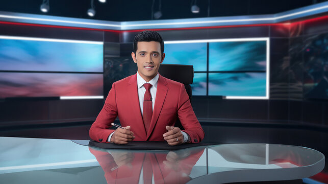 young indian man journalists