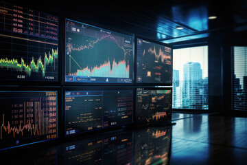 Stock market graph analysis for stock exchange