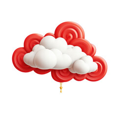 Cloud of Chinese New Year.
