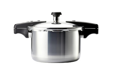 Culinary Pressure Cooker On Isolated Background
