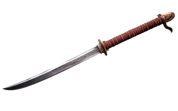 Samurai Sword On Transparent PNG