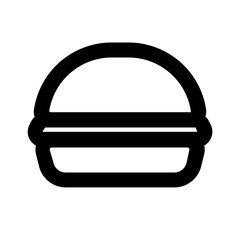 burger line icon