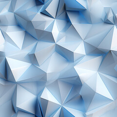 Fototapeta premium Origami papercut 3d abstract design repeat pattern