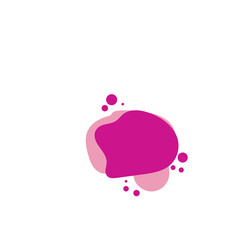  Abstract blotch shape and Liquid shape elements. 