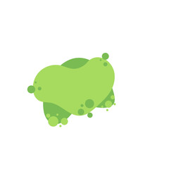  Abstract blotch shape and Liquid shape elements. 