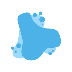  Abstract blotch shape and Liquid shape elements. 