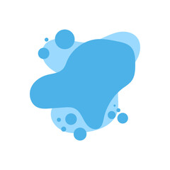  Abstract blotch shape and Liquid shape elements. 