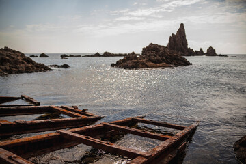 Arrecife de las sirenas, Cabo de Gata, Almería, Spain