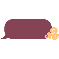 Text Box With Chinese Cloud