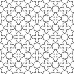 Seamless abstract geometric pattern in Arabic style