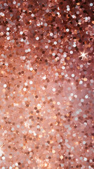 golden pink glitter texture christmas abstract background. defocused lights.