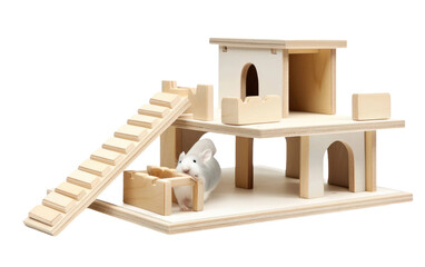 Chinchilla Mansion with Playful Ramps On Transparent PNG