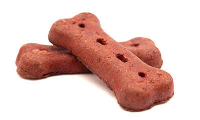 Dog Treat Isolated on a White Background