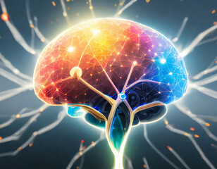 colorful Artistic Neural Links Network