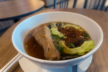 Thai chicken noodle soup recipe