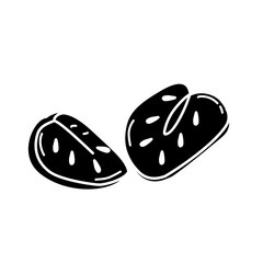 fruit silhouette icon