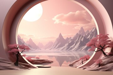 Scenic Fantasy Background