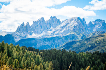 Mountains in the Dolomites, Italy