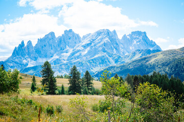 Fototapeta na wymiar Mountains in the Dolomites, Italy