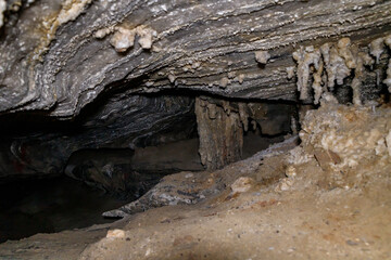 The salt  cave Kolonel in Mount Sodom in southern Israel