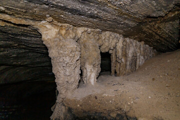 The salt  cave Kolonel in Mount Sodom in southern Israel