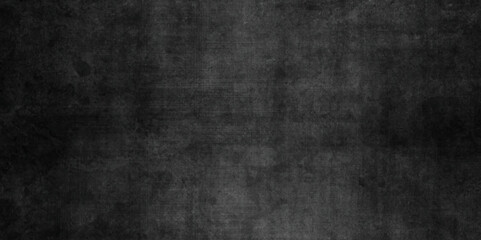Obraz na płótnie Canvas Dark black grunge wall charcoal colors texture backdrop background. Black Board Texture or Background. abstract grey color design are light with white gradient background. Old wall texture cement.