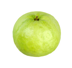 Guava fruit isolated on white background.