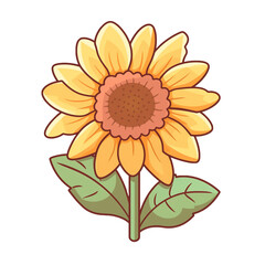 flower isolated on white background