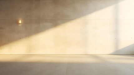 Wall with Captivating Play of Light and Shadow for Impactful Backgrounds