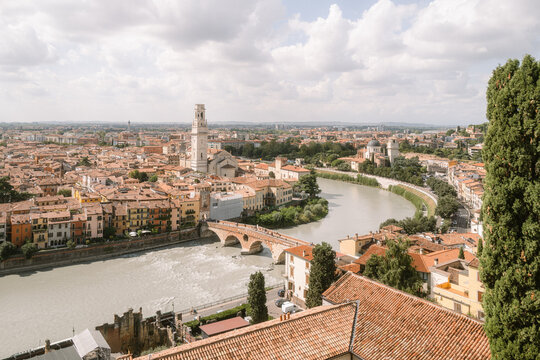 Blick auf Verona