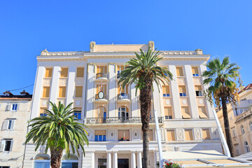 Building of British Consulate in Split, Croatia - obrazy, fototapety, plakaty