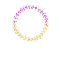 Ranke, Lorbeerkranz. - Vintage Ornament