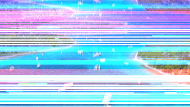 Crystal Cascade Glitch Pro | Drag and Drop in 4K and 1080x1920