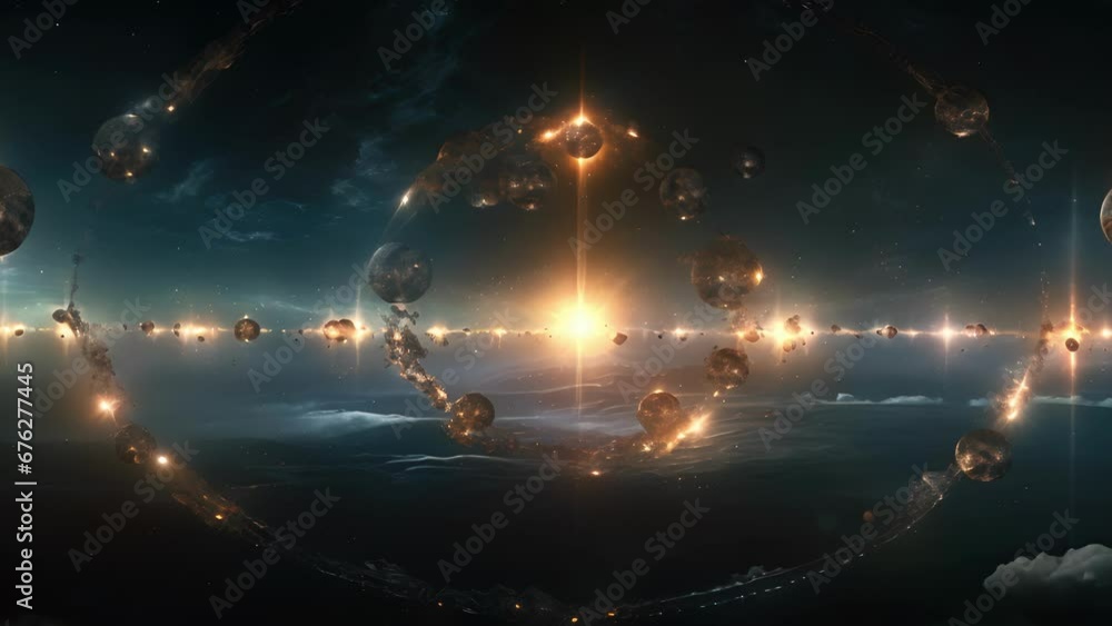 Poster mystical runes circle around them suspended in the air. a force of unseen magic propels them forward