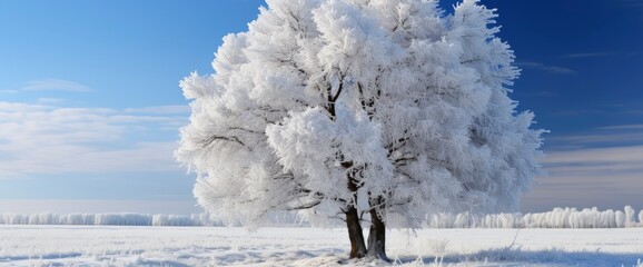 Snow Covered Alder Tree Alnus Glutinosa , Background Image For Website, Background Images , Desktop Wallpaper Hd Images - obrazy, fototapety, plakaty