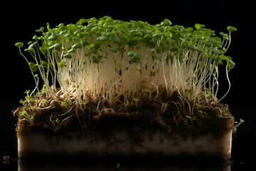 Plant root system - obrazy, fototapety, plakaty
