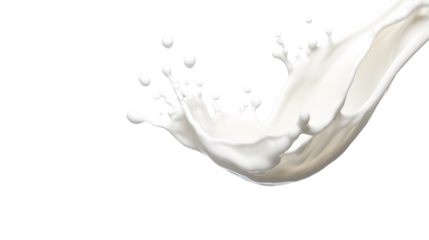 milk pour splackisolated white .splash of milk