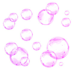 Soap Bubble pink Clipart Transparent PNG Hd, White Soap Transparent Bubble Clipart, Foam Balls, Bubbles Sudsy, Bubbles Water PNG