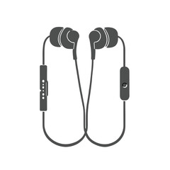 a  pair of earphones icon